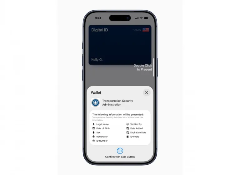 أبل تطلق ميزة Digital ID لجوازات السفر الأمريكية رسميًا