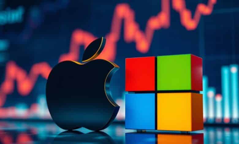 قمة جديدة.. القيمة السوقية لآبل ومايكروسوفت تتجاوز 4 تريليونات دولار